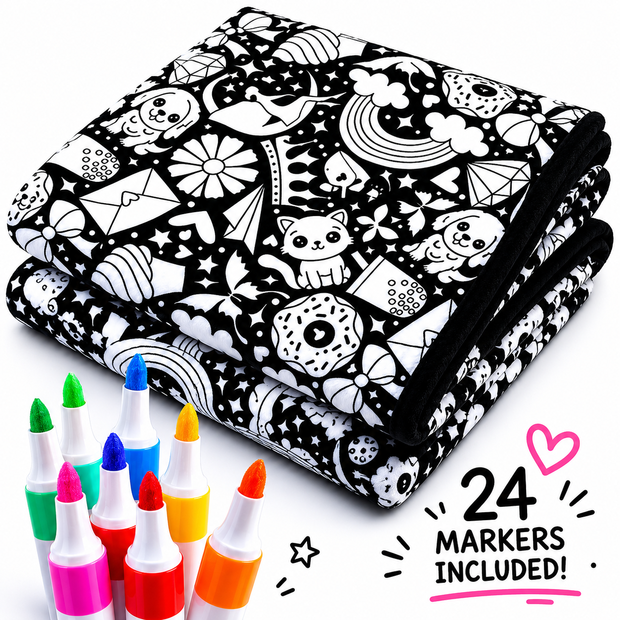 SnuggleArt – Coloring Blanket