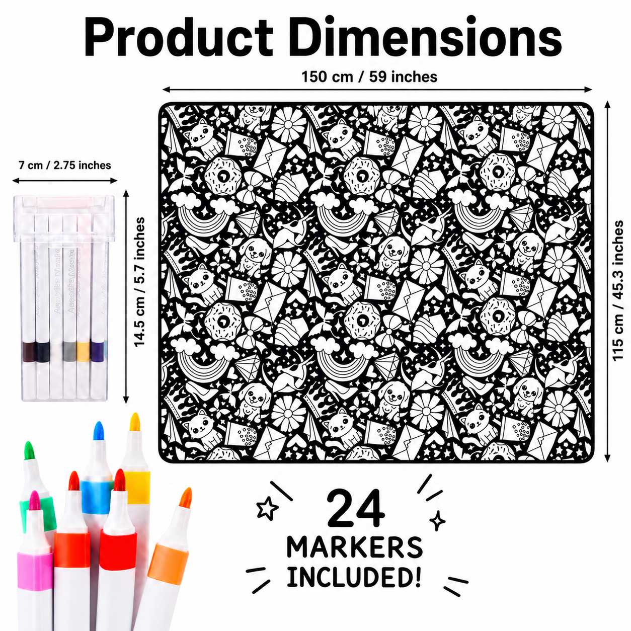 SnuggleArt – Coloring Blanket