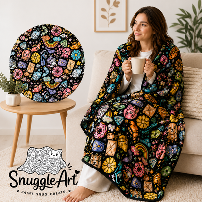 SnuggleArt – Coloring Blanket